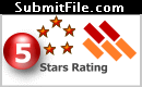 5 stars rating from SubmitFile